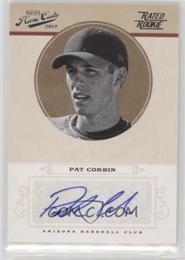 2012 Playoff Prime Cuts - [Base] #87 - Rookie Signature - Pat Corbin /149