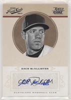 Rookie Signature - Zach McAllister #/99