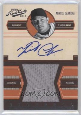 2012 Playoff Prime Cuts - Colossal - Signatures #15 - Miguel Cabrera /25