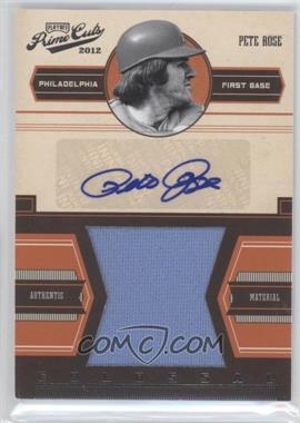 2012 Playoff Prime Cuts - Colossal - Signatures #19 - Pete Rose /25