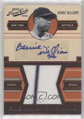 2012 Playoff Prime Cuts - Colossal - Signatures #2 - Bernie Williams /25