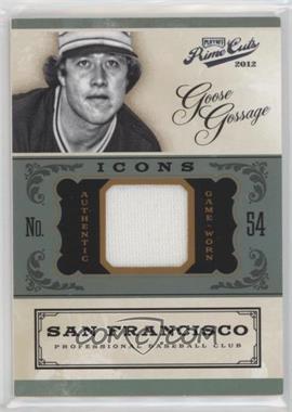 2012 Playoff Prime Cuts - Icons #12 - Goose Gossage /49