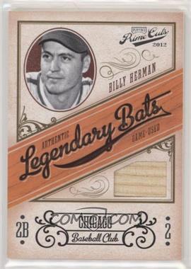 2012 Playoff Prime Cuts - Legendary Bats #4 - Billy Herman /99