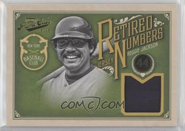 2012 Playoff Prime Cuts - Retired Jersey Numbers - Prime #35 - Reggie Jackson /25