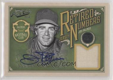 2012 Playoff Prime Cuts - Retired Jersey Numbers - Signatures #22 - Jim Palmer /25