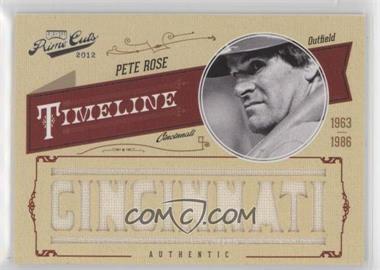 2012 Playoff Prime Cuts - Timeline - Custom City Materials #40 - Pete Rose /25