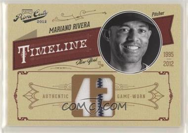 2012 Playoff Prime Cuts - Timeline - Jersey Number Materials #33 - Mariano Rivera /42