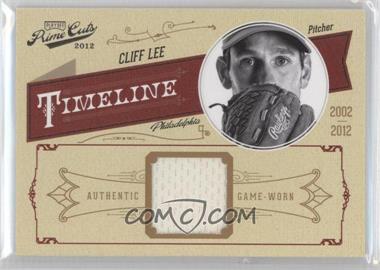 2012 Playoff Prime Cuts - Timeline - Materials #11 - Cliff Lee /25