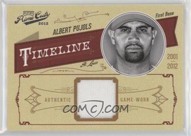 2012 Playoff Prime Cuts - Timeline - Materials #2 - Albert Pujols /99