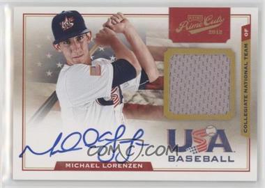 2012 Playoff Prime Cuts - USA Collegiate National Team Jersey Signatures #13 - Michael Lorenzen /199