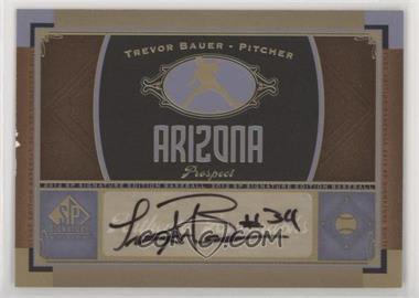 2012 SP Signature Edition - [Base] #AZ10 - Trevor Bauer [EX to NM]