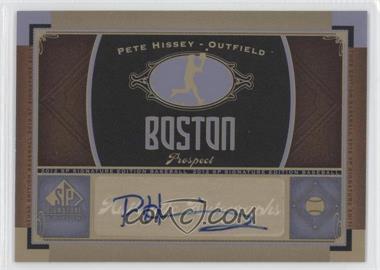 2012 SP Signature Edition - [Base] #BOS 25 - Pete Hissey