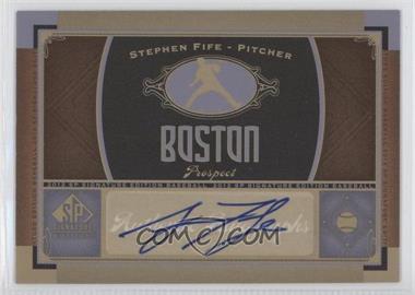 2012 SP Signature Edition - [Base] #BOS 27 - Stephen Fife