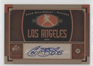 2012 SP Signature Edition - [Base] #LA 10 - Chad Billingsley