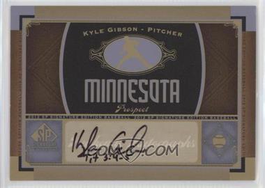 2012 SP Signature Edition - [Base] #MIN 12 - Kyle Gibson