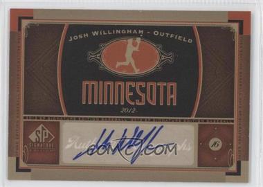 2012 SP Signature Edition - [Base] #MIN 7 - Josh Willingham