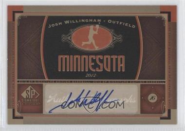 2012 SP Signature Edition - [Base] #MIN 7 - Josh Willingham