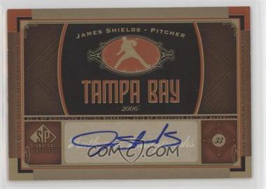 2012 SP Signature Edition - [Base] #TB 2 - James Shields