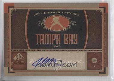 2012 SP Signature Edition - [Base] #TB 3 - Jeff Niemann