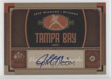 2012 SP Signature Edition - [Base] #TB 3 - Jeff Niemann