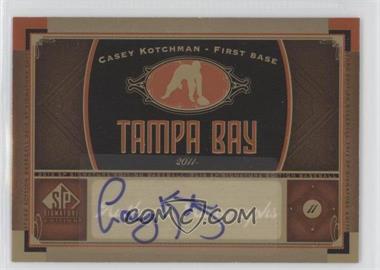 2012 SP Signature Edition - [Base] #TB 4 - Casey Kotchman
