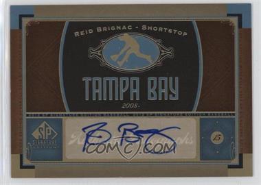 2012 SP Signature Edition - [Base] #TB 8 - Reid Brignac