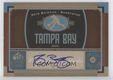 2012 SP Signature Edition - [Base] #TB 8 - Reid Brignac