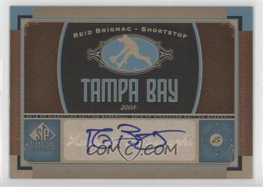 2012 SP Signature Edition - [Base] #TB 8 - Reid Brignac