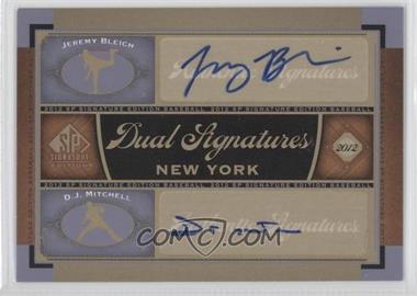 2012 SP Signature Edition - Dual Signatures #NYY22 - Jeremy Bleich, D. J. Mitchell