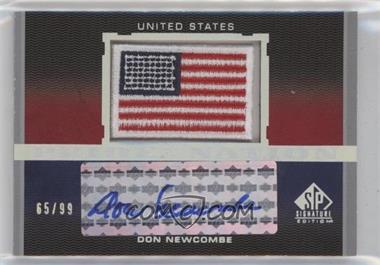 2012 SP Signature Edition - Pride of a Nation Autographs #PN-DN - Don Newcombe /99