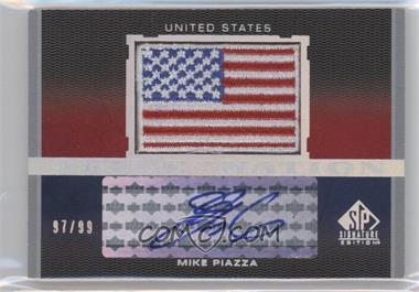 2012 SP Signature Edition - Pride of a Nation Autographs #PN-MP - Mike Piazza /99