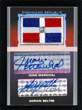 2012 SP Signature Edition - Pride of a Nation Dual Autographs #PN2-DR-CHI - Juan Marichal, Adrian Beltre /10