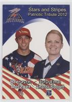 Brennan Metzger, Senior Airman Amanda Blodgett