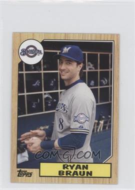 2012 Topps - 1987 Topps Minis #TM-1 - Ryan Braun