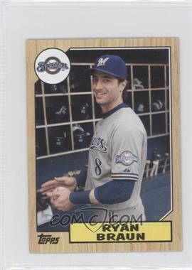 2012 Topps - 1987 Topps Minis #TM-1 - Ryan Braun