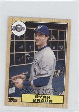 2012 Topps - 1987 Topps Minis #TM-1 - Ryan Braun