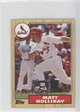 2012 Topps - 1987 Topps Minis #TM-21 - Matt Holliday