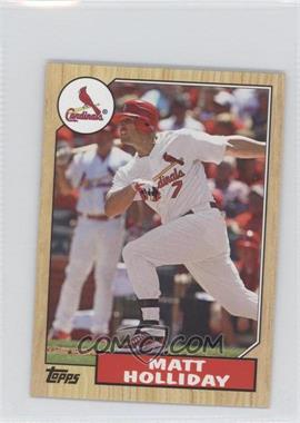 2012 Topps - 1987 Topps Minis #TM-21 - Matt Holliday