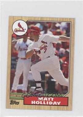 2012 Topps - 1987 Topps Minis #TM-21 - Matt Holliday