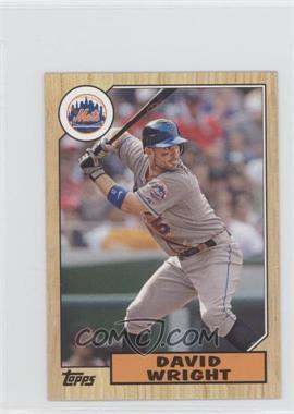 2012 Topps - 1987 Topps Minis #TM-26 - David Wright