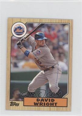 2012 Topps - 1987 Topps Minis #TM-26 - David Wright