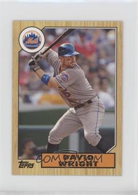 2012 Topps - 1987 Topps Minis #TM-26 - David Wright