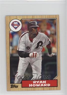 2012 Topps - 1987 Topps Minis #TM-27 - Ryan Howard