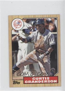 2012 Topps - 1987 Topps Minis #TM-50 - Curtis Granderson