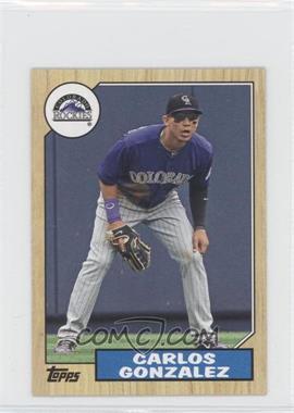 2012 Topps - 1987 Topps Minis #TM-61 - Carlos Gonzalez