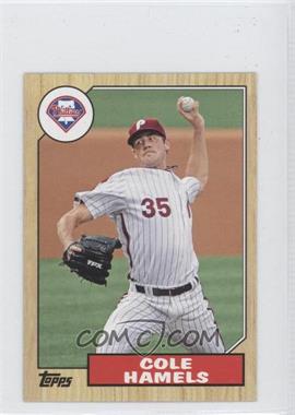 2012 Topps - 1987 Topps Minis #TM-66 - Cole Hamels