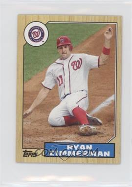 2012 Topps - 1987 Topps Minis #TM-69 - Ryan Zimmerman