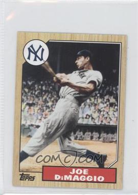 2012 Topps - 1987 Topps Minis #TM-98 - Joe DiMaggio