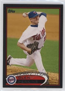 2012 Topps - [Base] - Black #337 - Glen Perkins /61