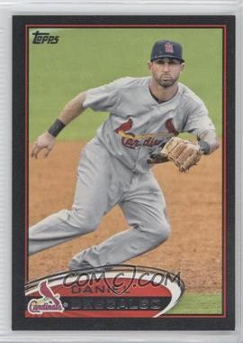 2012 Topps - [Base] - Black #372 - Daniel Descalso /61